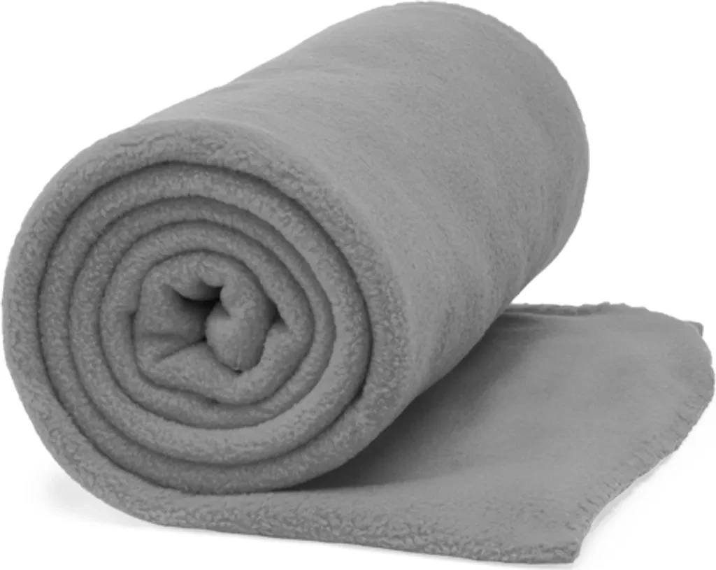 Fleece-Decke Lambert 150×120 cm – Heather Grey