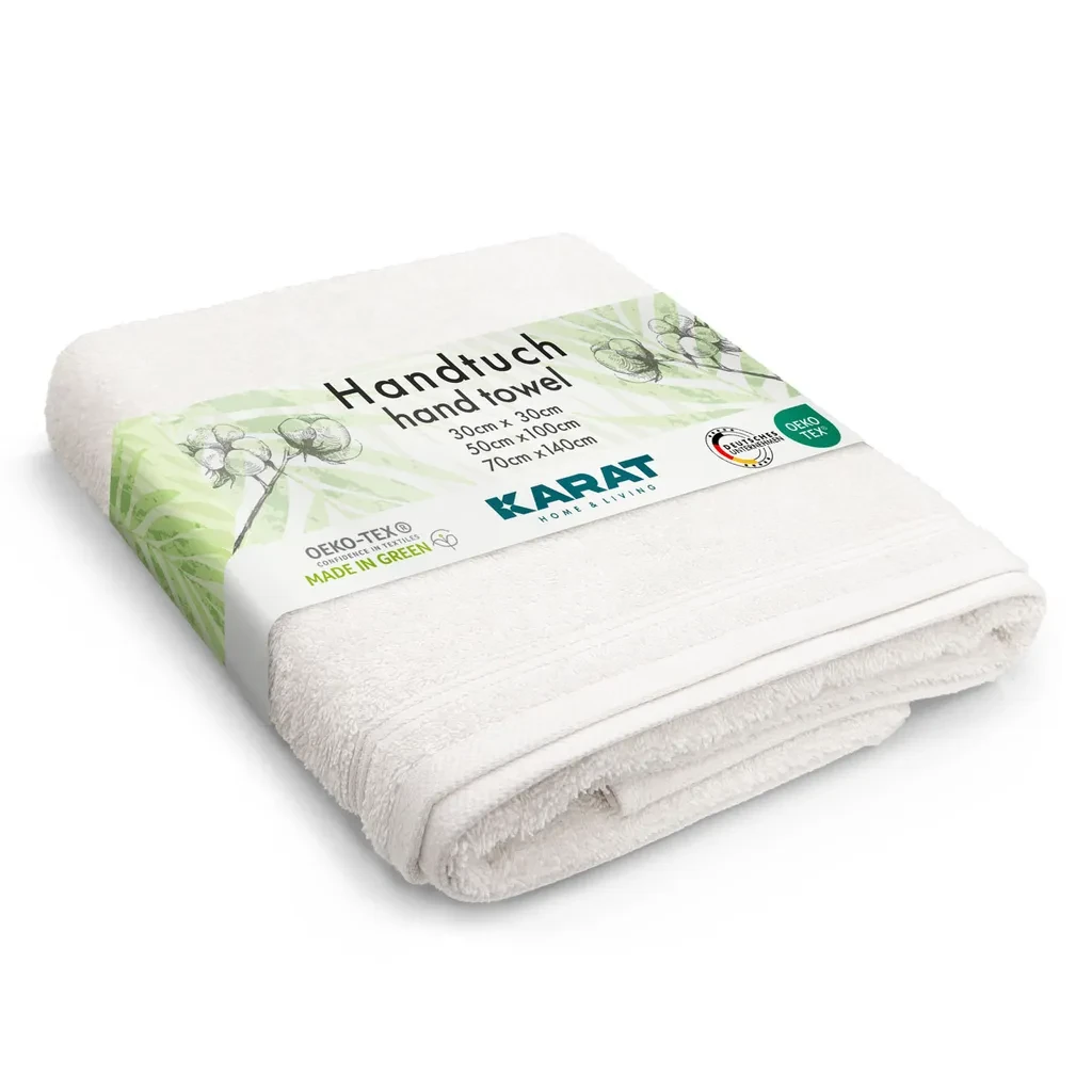 Handtuch Bay 30×30 cm – Weiß